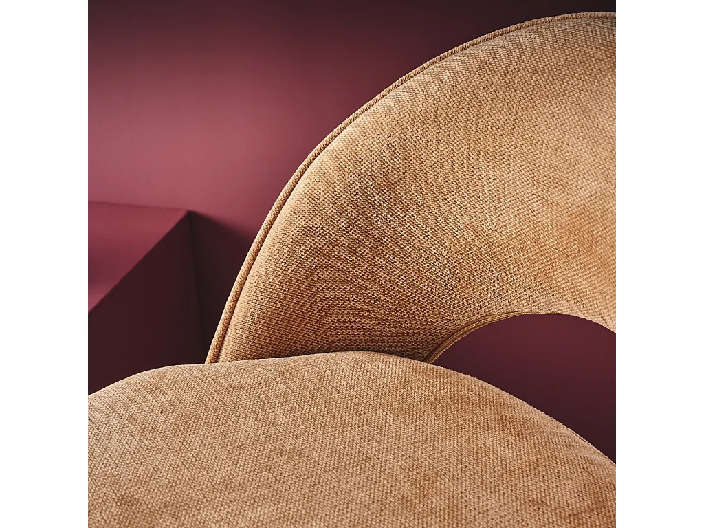 Set di 2 sgabelli da bar regolabile in metallo e tessuto con base