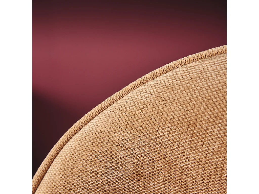 Set di 2 sgabelli da bar regolabile in metallo e tessuto con base