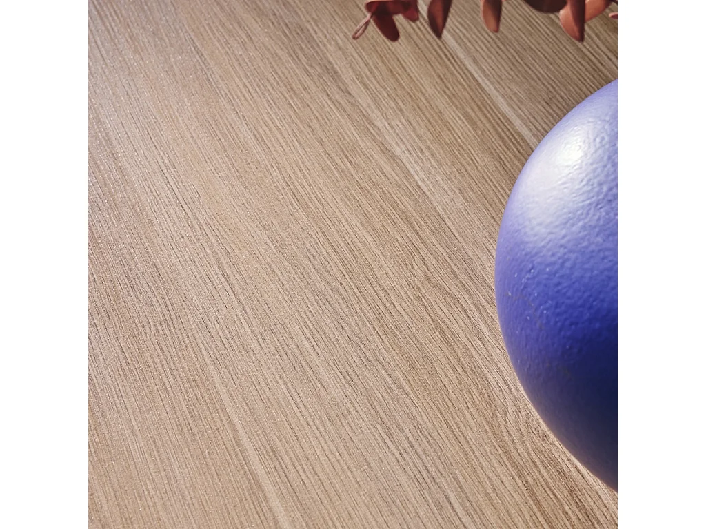 Bureau effet bois naturel 2 tiroirs 1 niche 120cm - L 120 x P 55 x H 77cm - Kuba