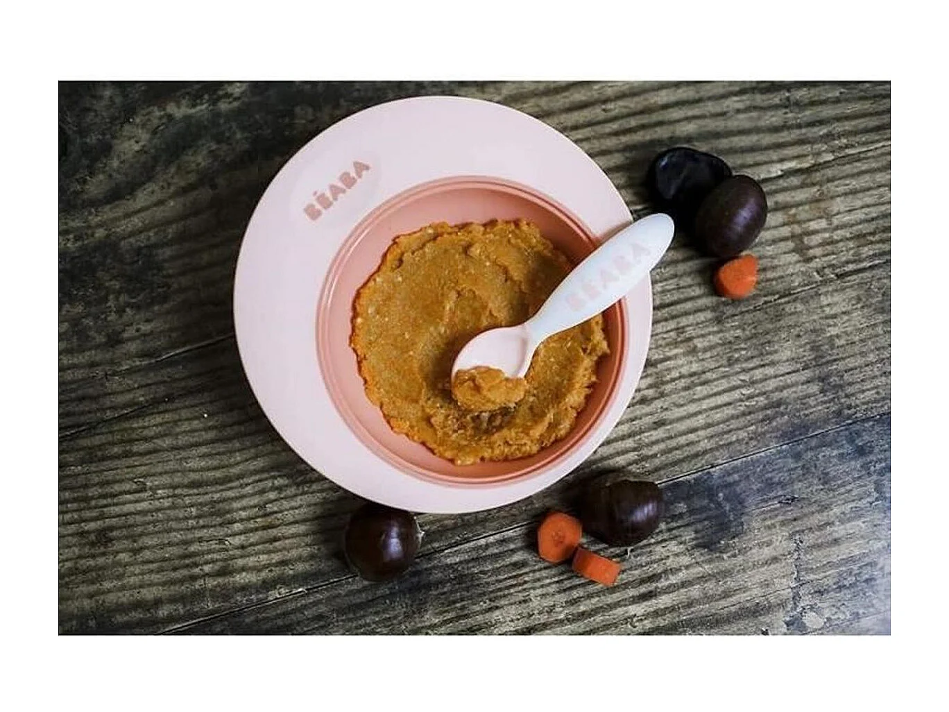 BÉABA Ménagère ergonomique 10 pièces – 6 cuillères et 4 fourchettes pour bébé dès 8 mois