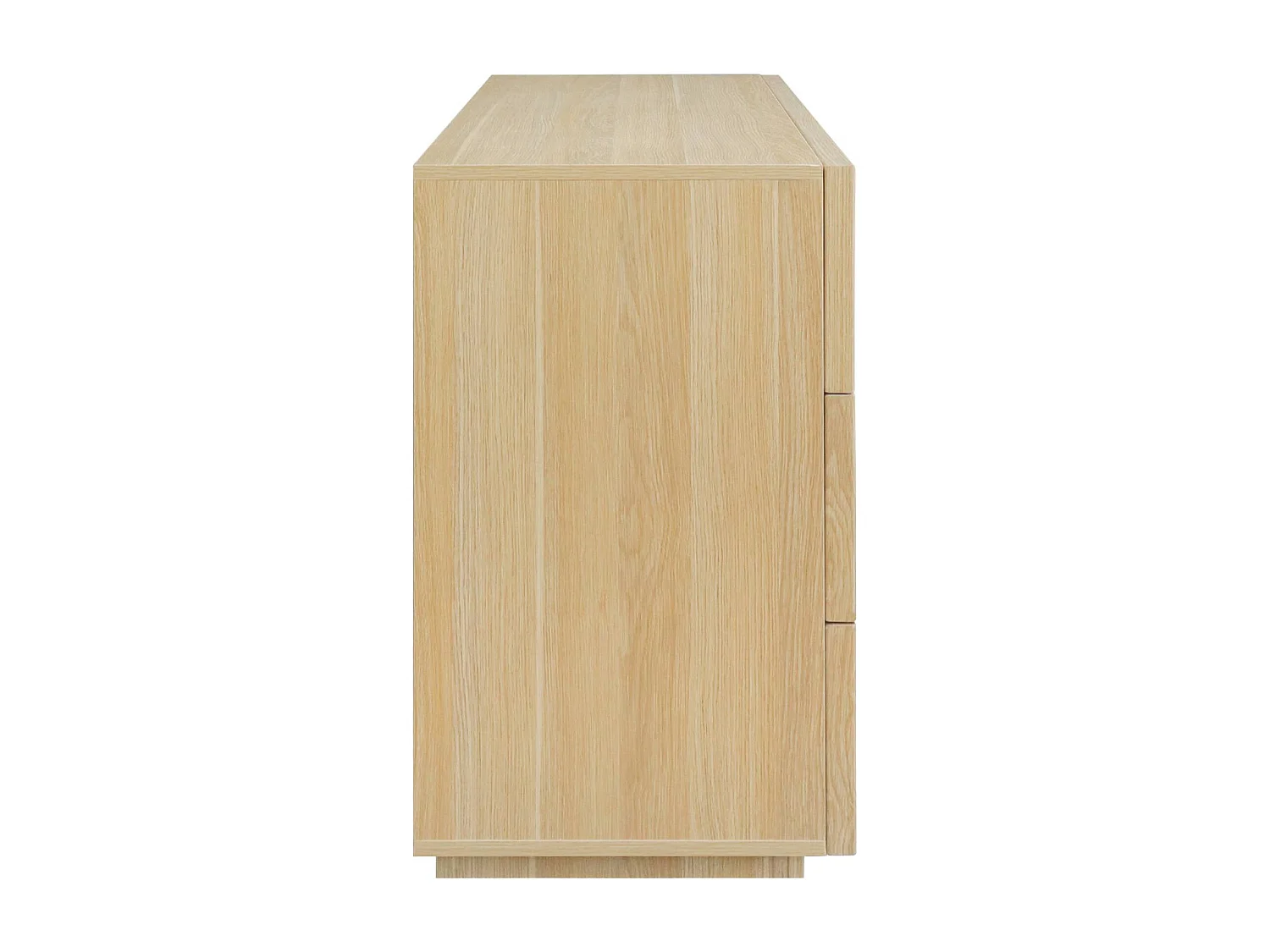 Cassettiera effetto legno 6 cassetti, marrone naturale