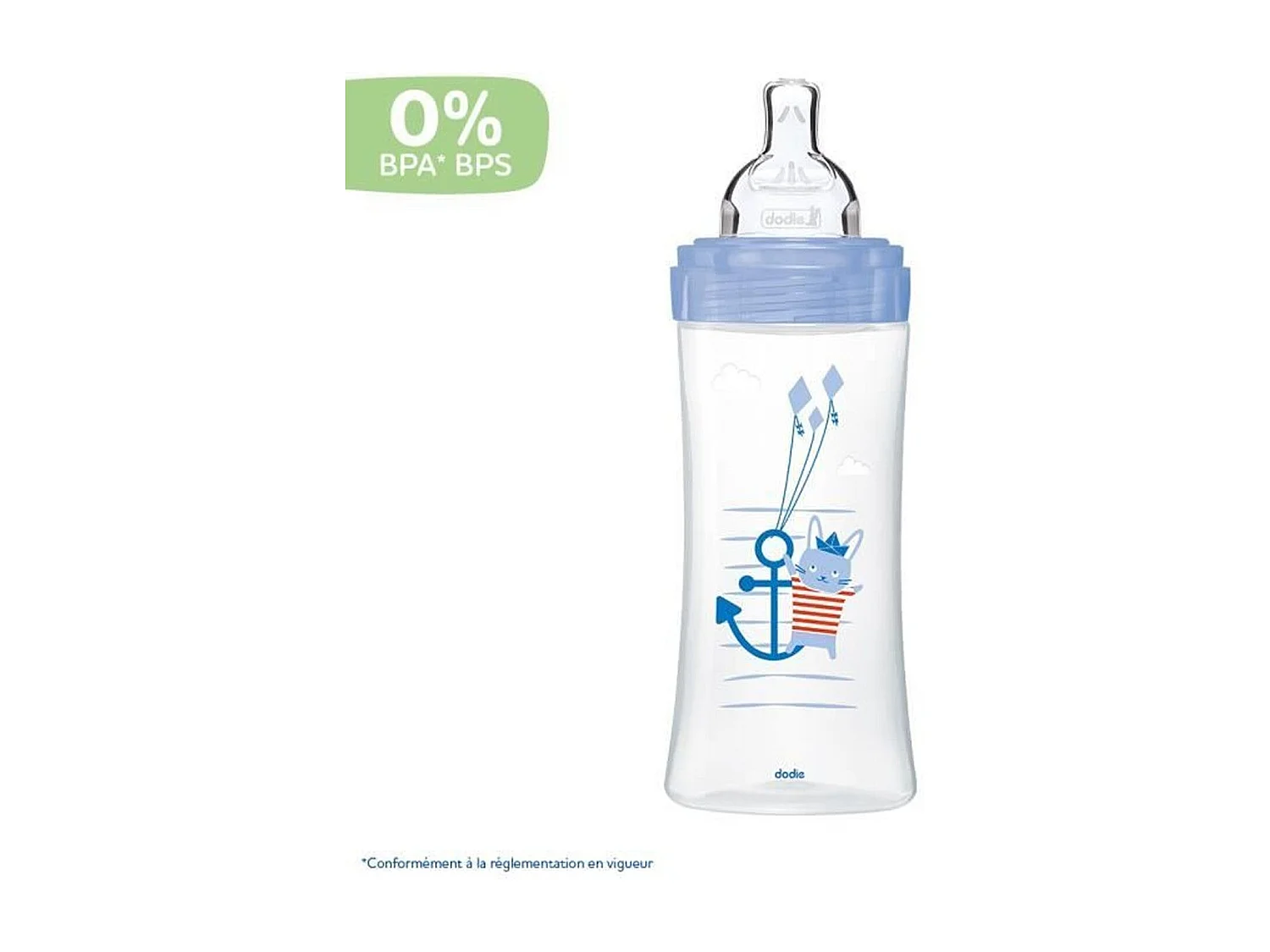 Biberon Sensation+ anti-coliques +6 m Lapin 330 ml