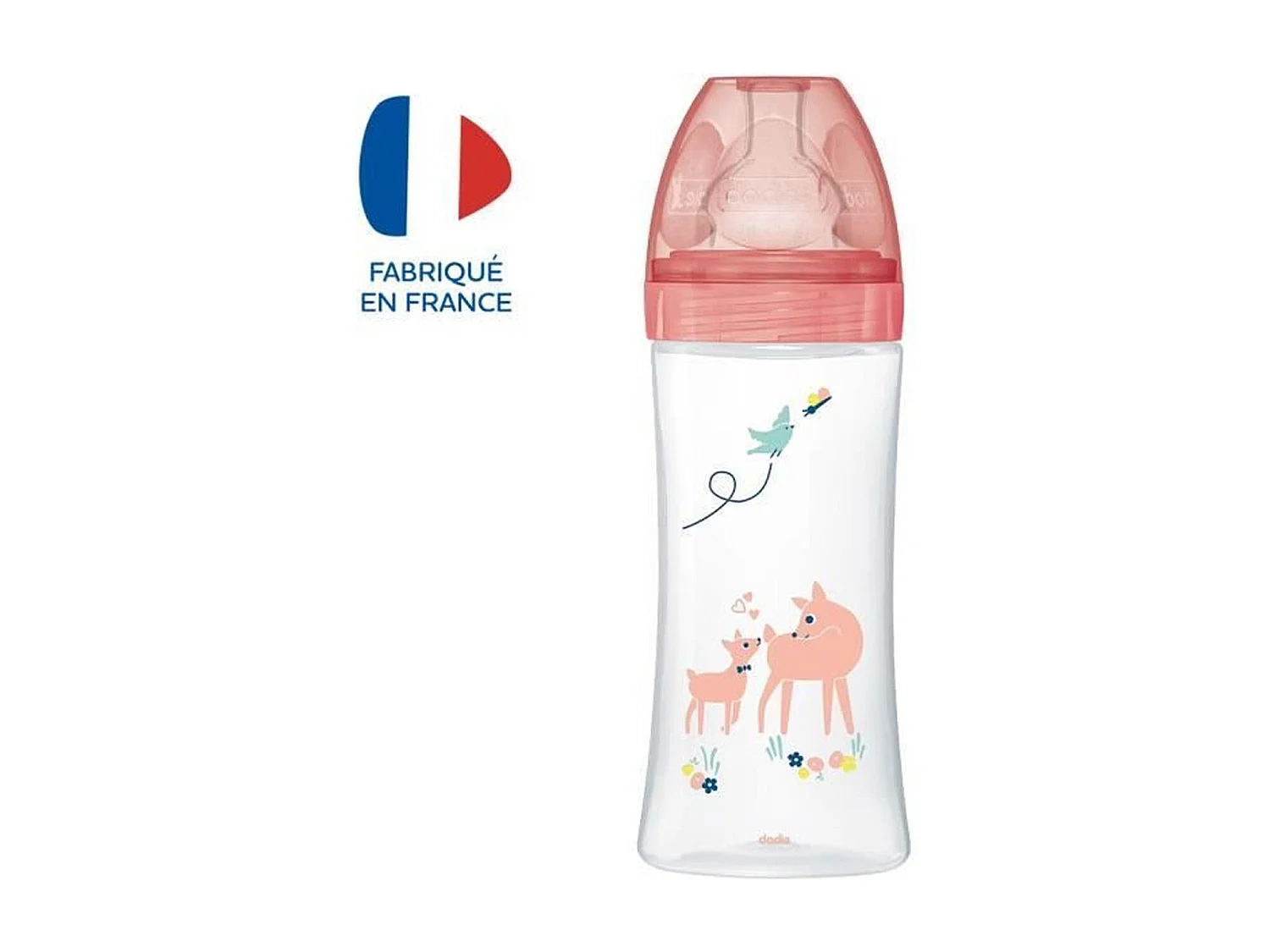 Biberon Sensation+ anti-coliques +6 m Biche 330 ml