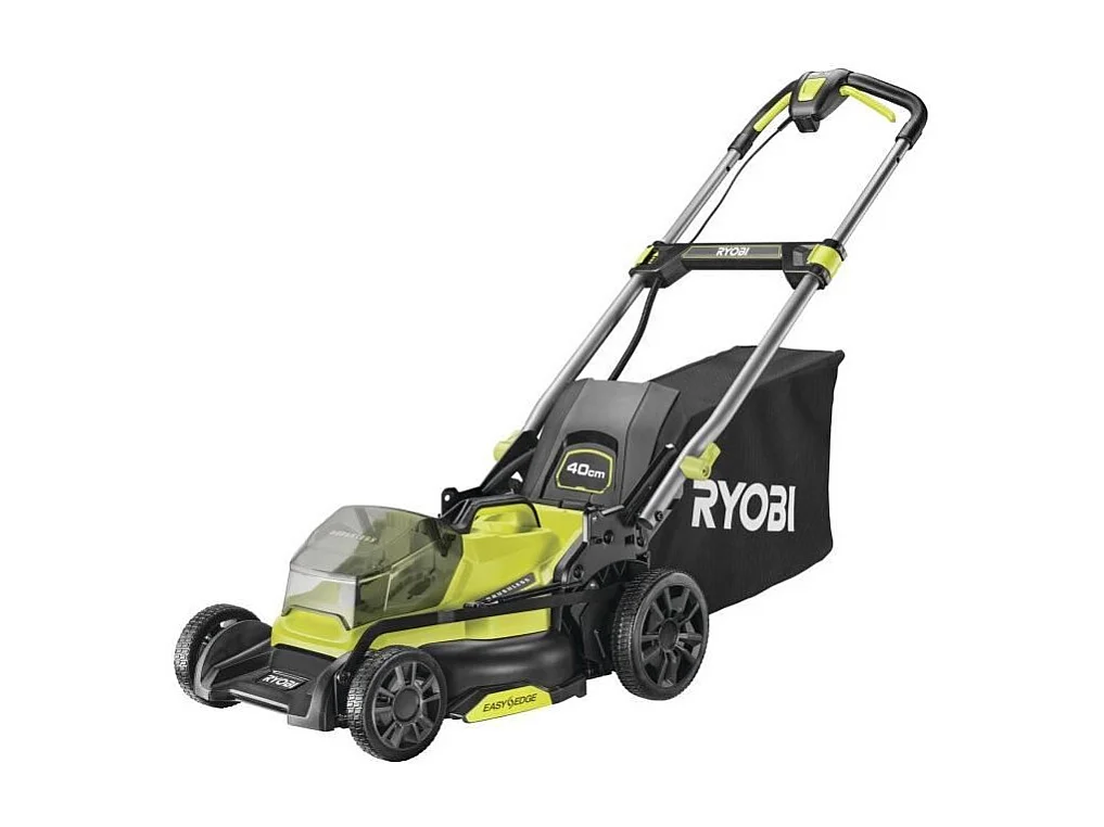 RYOBI 18V Brushless 40 cm duwmaaier - Opvang, Mulching, Textiel opvangbak, Compatibel met ONE+ batterij