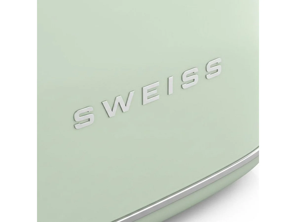 Grille-pain SWEISS GRS7 vintage 2 tranches 850W - Vert