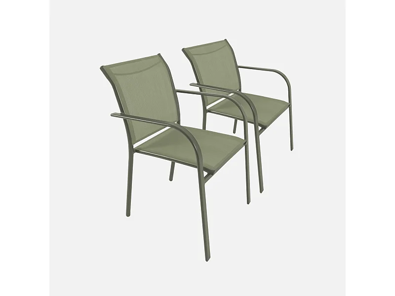 Cuscino Da Giardino Per Sedia A Righe Verde Royal - 52x47 Cm, Spesso 7 Cm, Tessuto Idrorepellente Dralonex