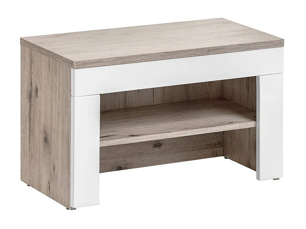 Designermöbel für Ihren Eingangsbereich, Kollektion ONYX 1, Farbe Eiche und Weiß.