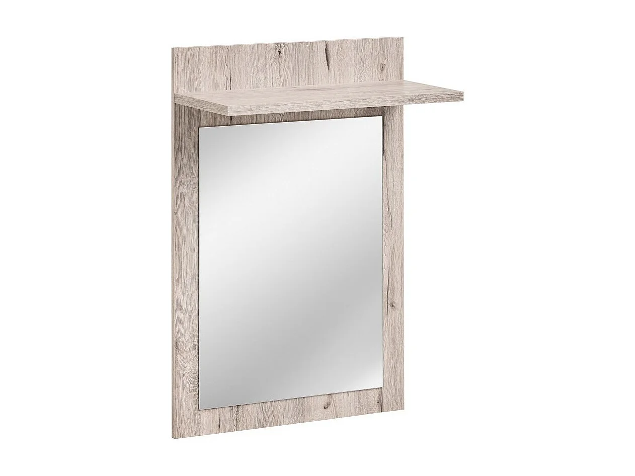 Garderobenmöbel - ONYX 4 - Farbe Eiche und Weiß