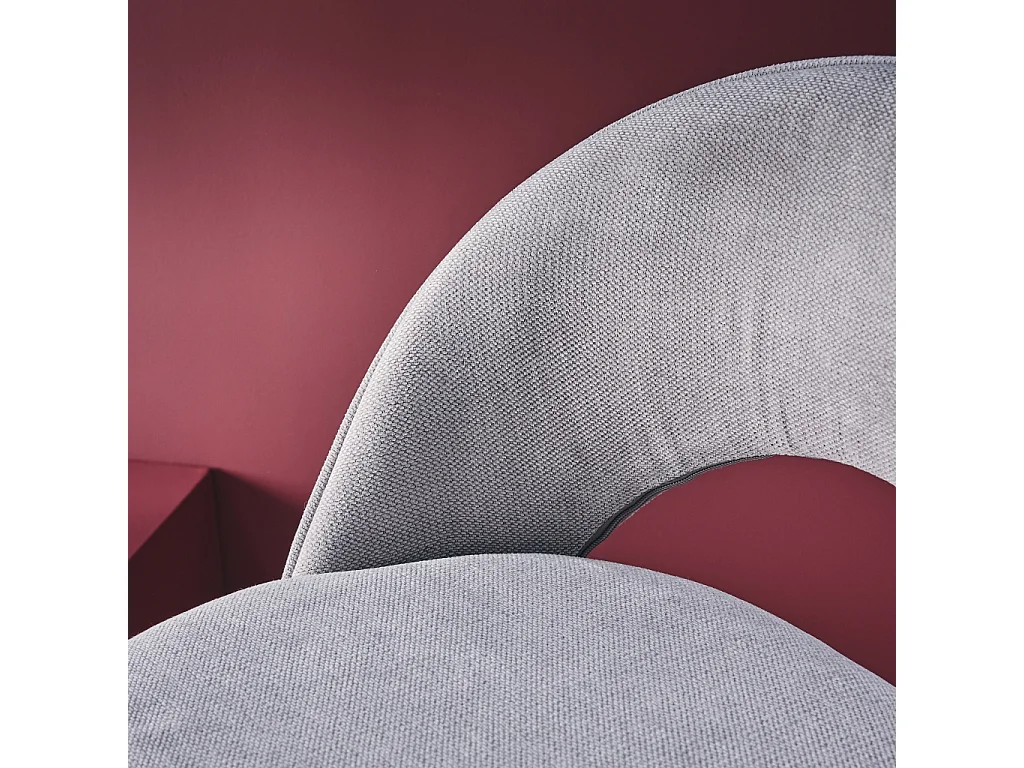 Taburete de bar ajustable de metal y tela con base blanca, set de 2