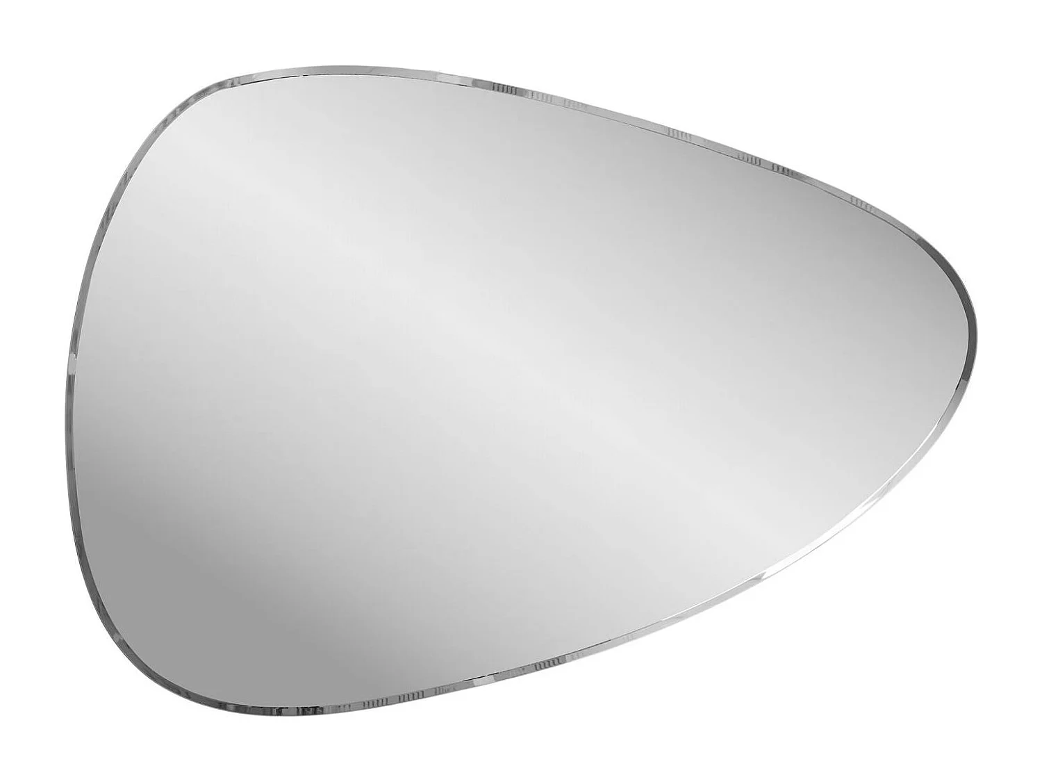 Miroir design organique à facettes 100 cm CODY