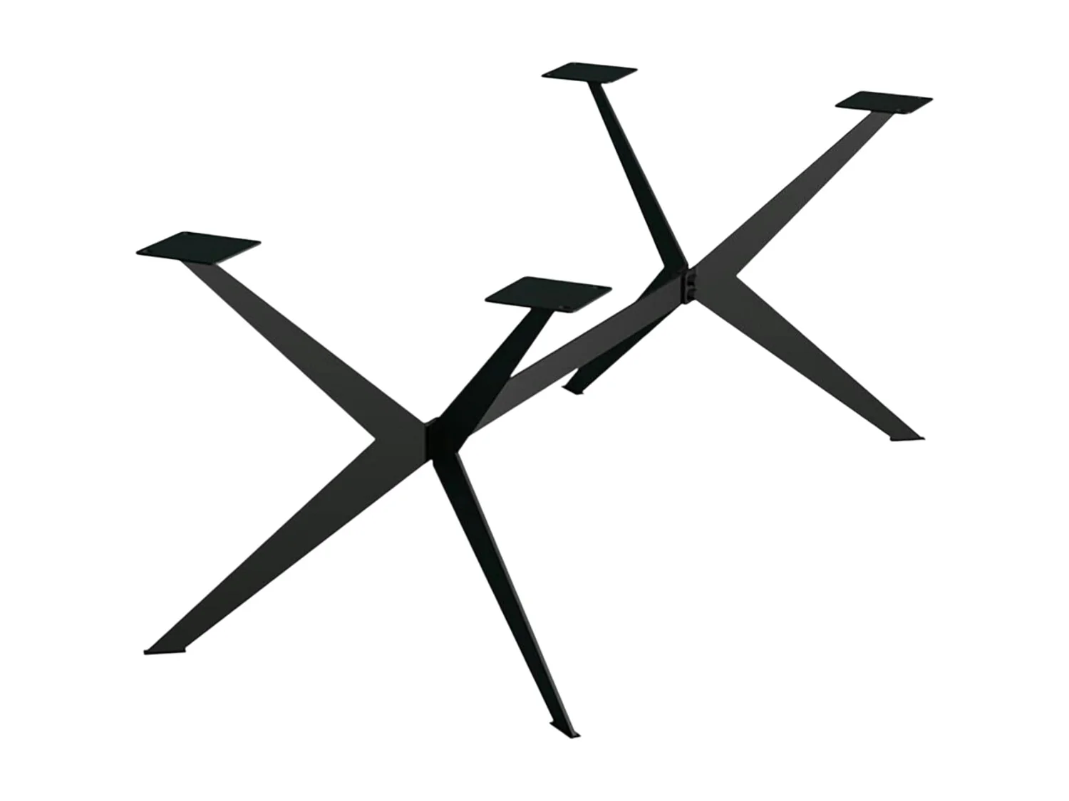 Table extensible chêne grisé bords naturels pied graphique 180 cm PALERME