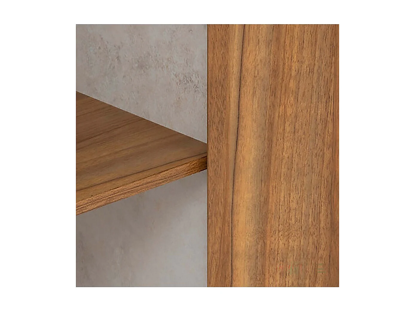 Meuble sous lavabo de Salle de Bain avec 2 portes, Coloris marron/blanc - Longueur 60 x Profondeur 30 x Hauteur 80 cm