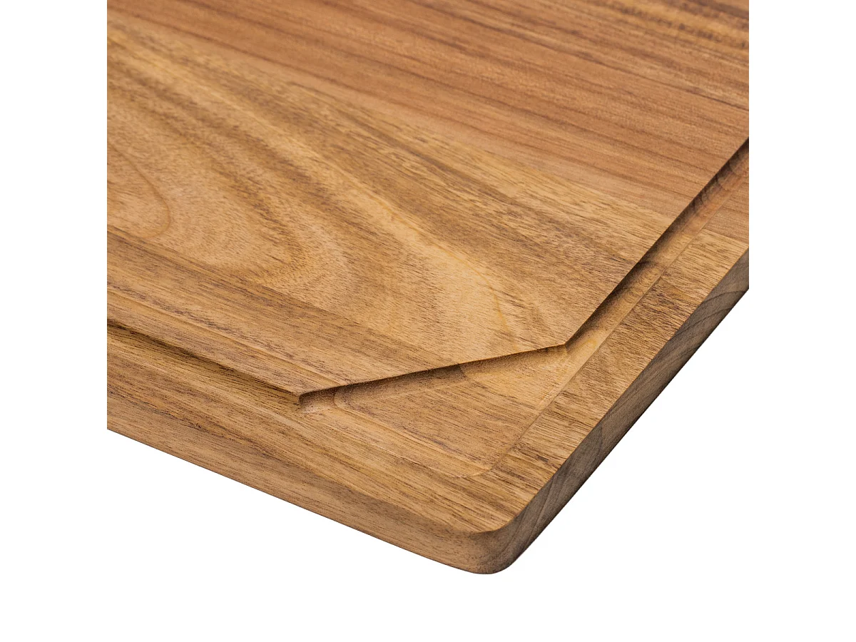 Edgar - Planche à découper rectangulaire 39 x 28 x 1.5 cm cm avec rigole