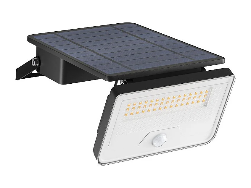 Sky Solar Sensor - Solar LED-lamp met bewegings- en schemersensor, 8W, 1600lm, 4000K, IP54 - Beneito Faure - Zwart