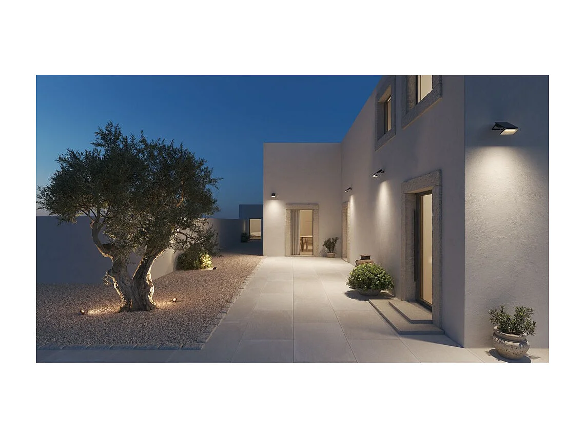 Sky Solar Sensor - Solar LED-lamp met bewegings- en schemersensor, 8W, 1600lm, 4000K, IP54 - Beneito Faure - Zwart