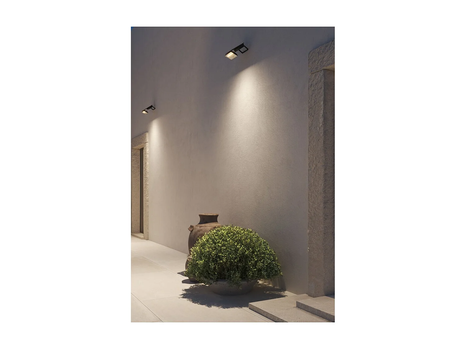 Sky Solar Sensor - Solar LED-lamp met bewegings- en schemersensor, 8W, 1600lm, 4000K, IP54 - Beneito Faure - Zwart