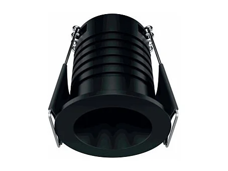 Nano Pulsar R Inbouwspot - 3,5W Binneninbouwspot 30° Straal Mat Zwart Kleine Spot 35mm 4000K - Beneito & Faure