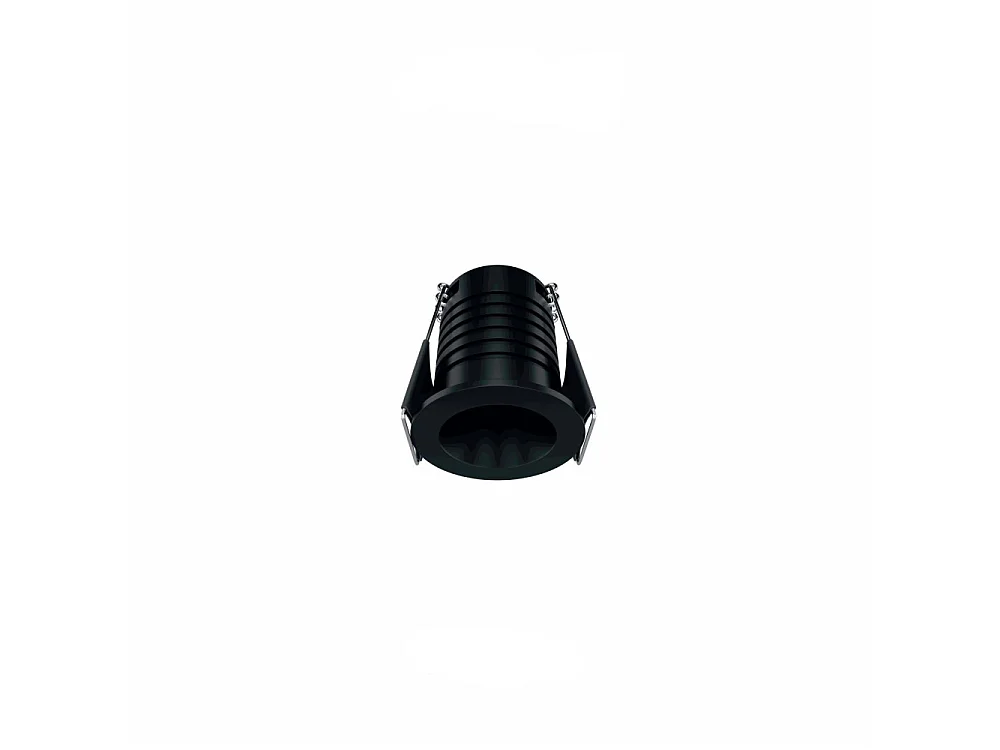 Nano Pulsar R Encastré - Spot encastré d'intérieur 3,5 W, faisceau 30°, noir mat, petit spot lumineux 35 mm, 4000 K - Beneito & Faure