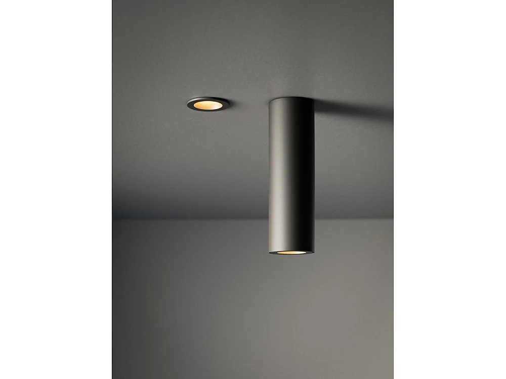 Nano Pulsar R Encastré - Spot encastré d'intérieur 3,5 W, angle faisceau de 30°, noir mat, diamètre (35 mm), température 3000K - Beneito & Faure