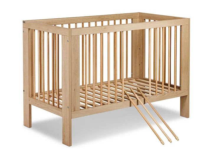 Lit bébé 60x120 sommier inclus Littlesky by Klups Olivia Bois