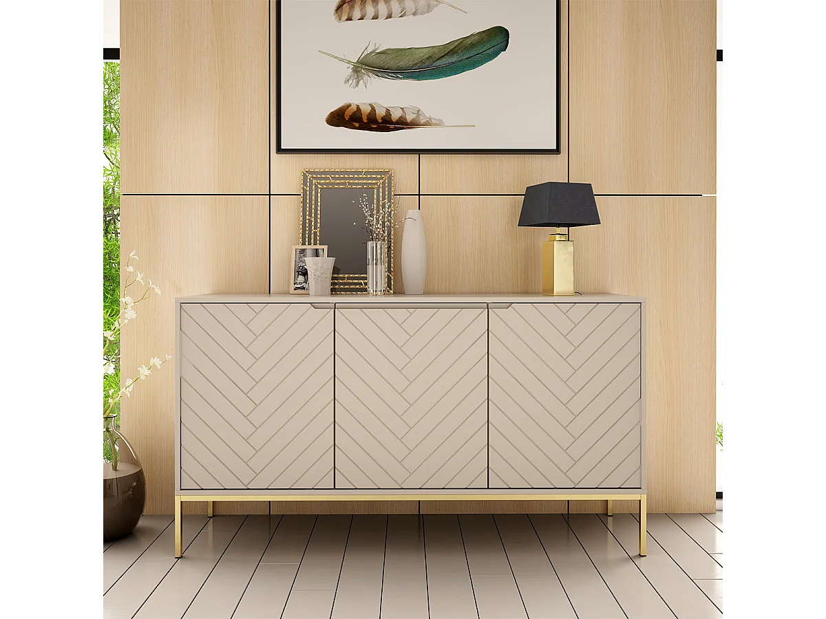 Buffet 3 portes Daria Cachemire