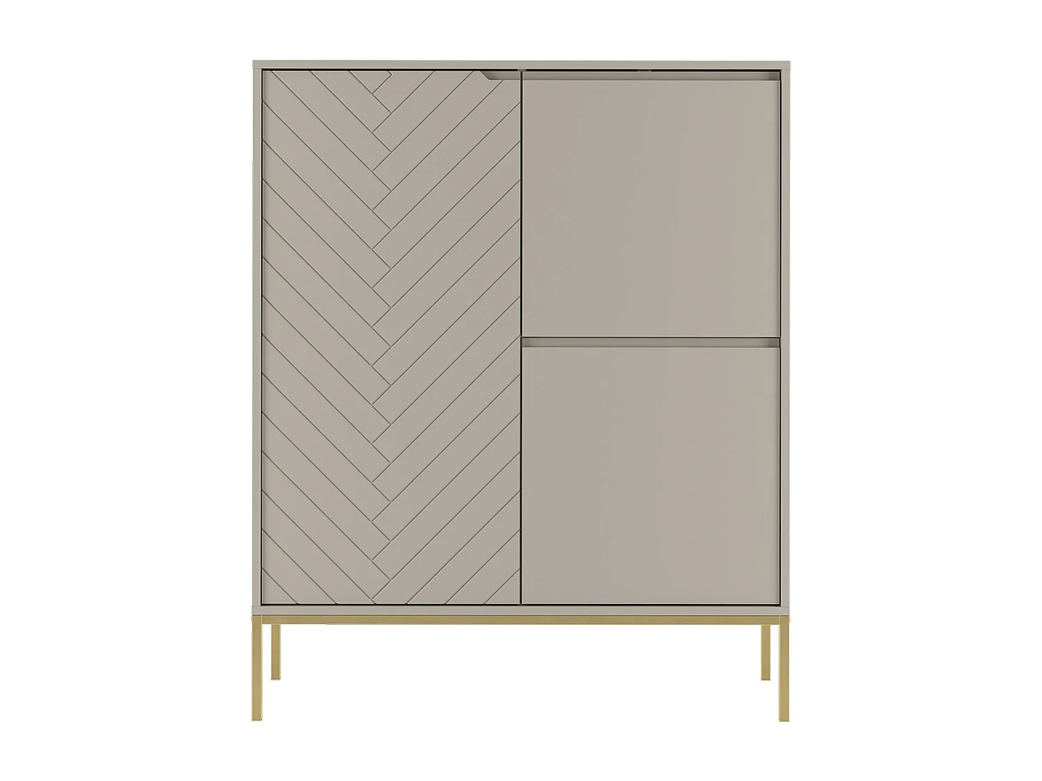 Buffet haut 3 portes Daria Cachemire