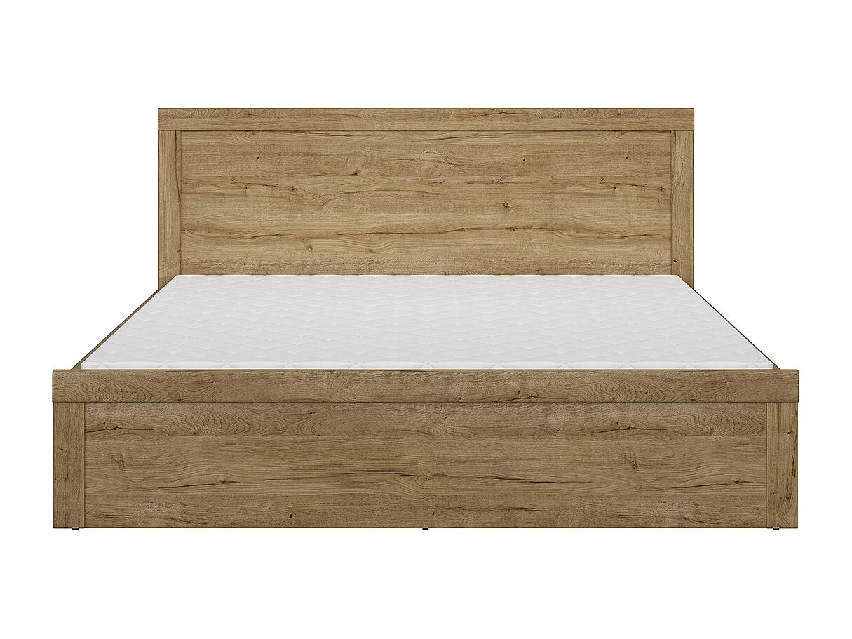 Cama de casal com base Hella madeira 180x200