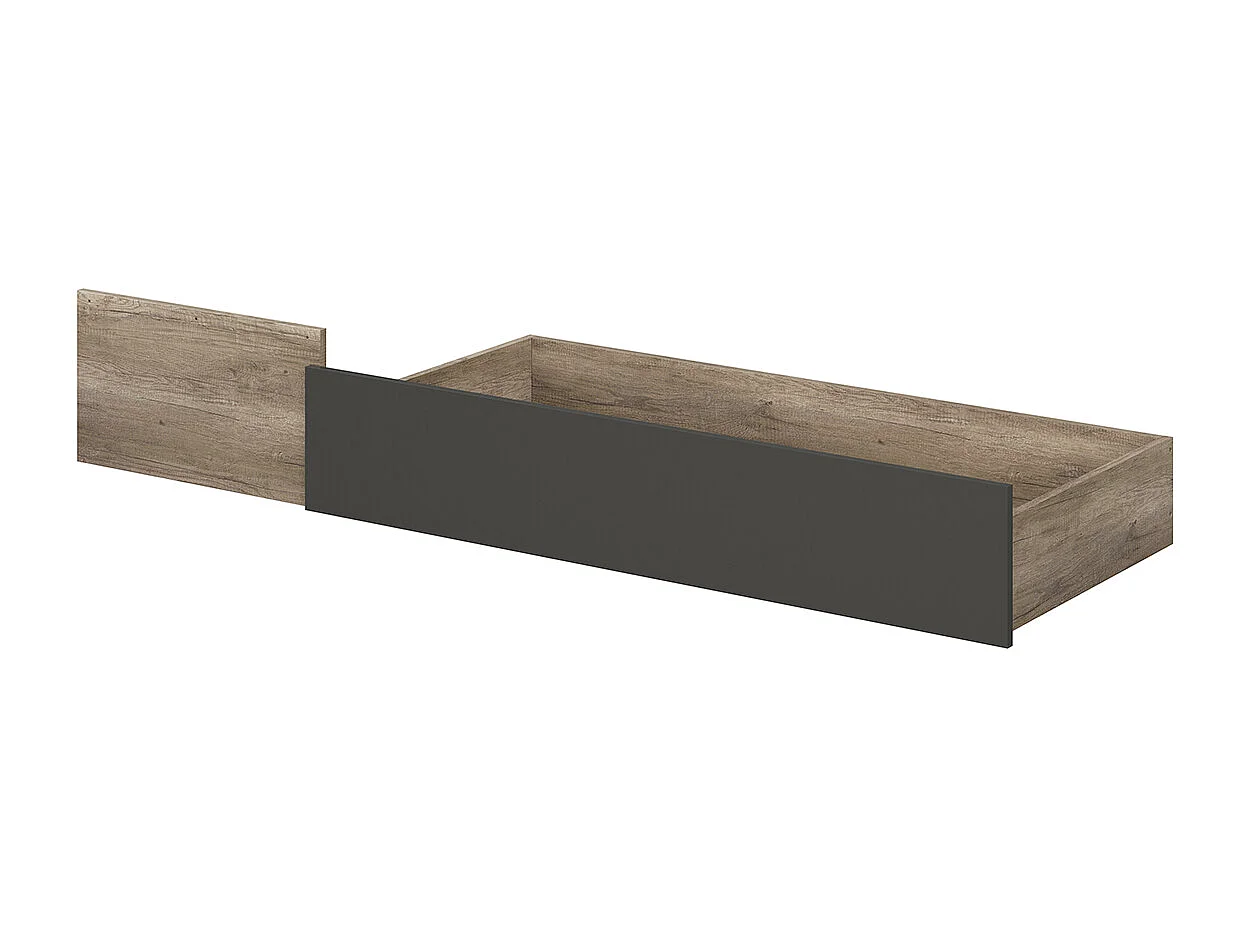 Säng 120x200 resår och lådor ingår Abel Trä