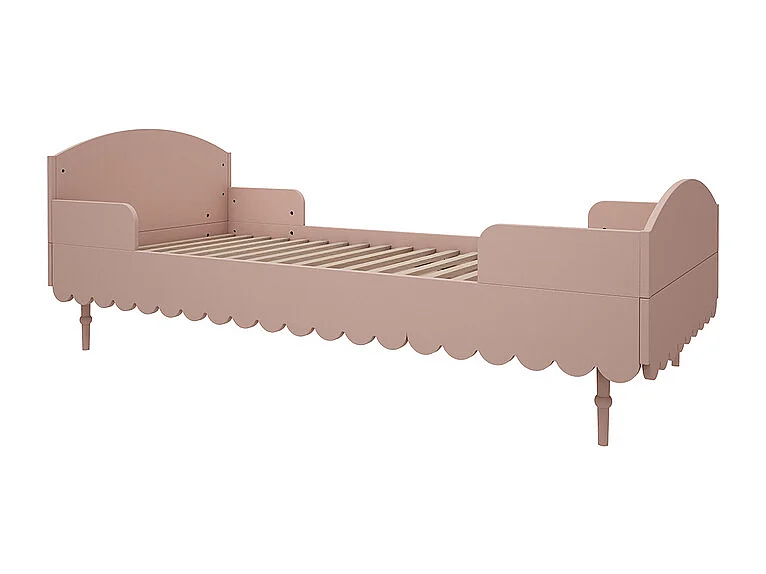 Lit 90x200 sommier inclus Babushka Rose