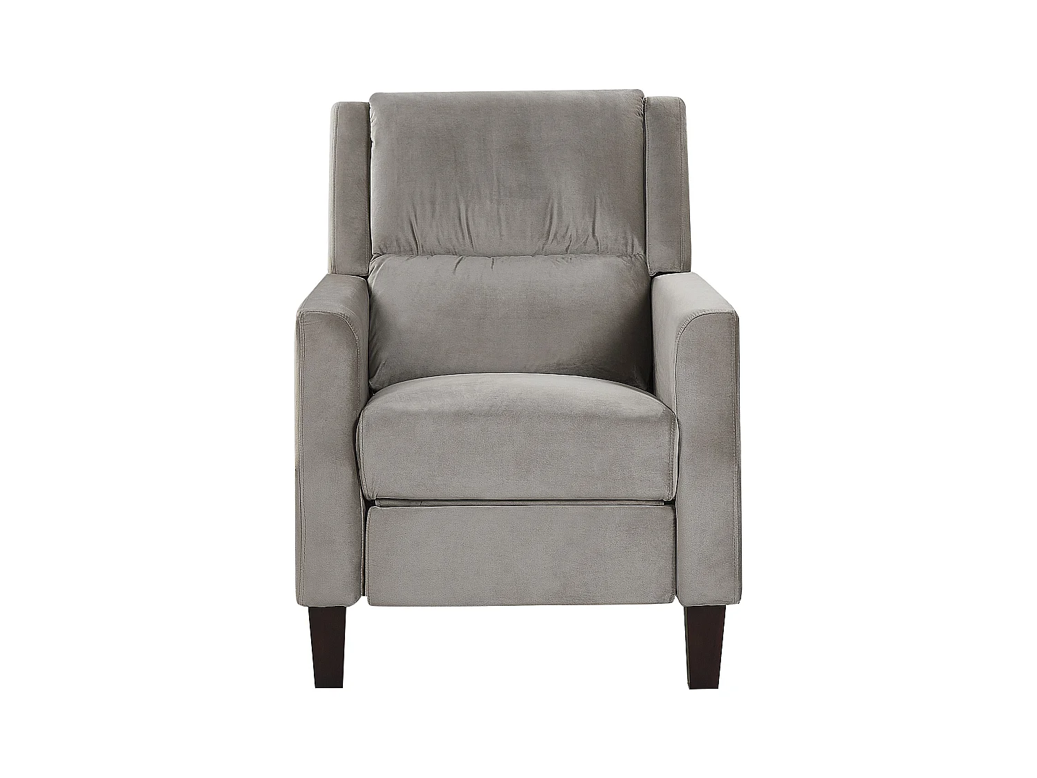 Silla reclinable EGERSUND Terciopelo Gris