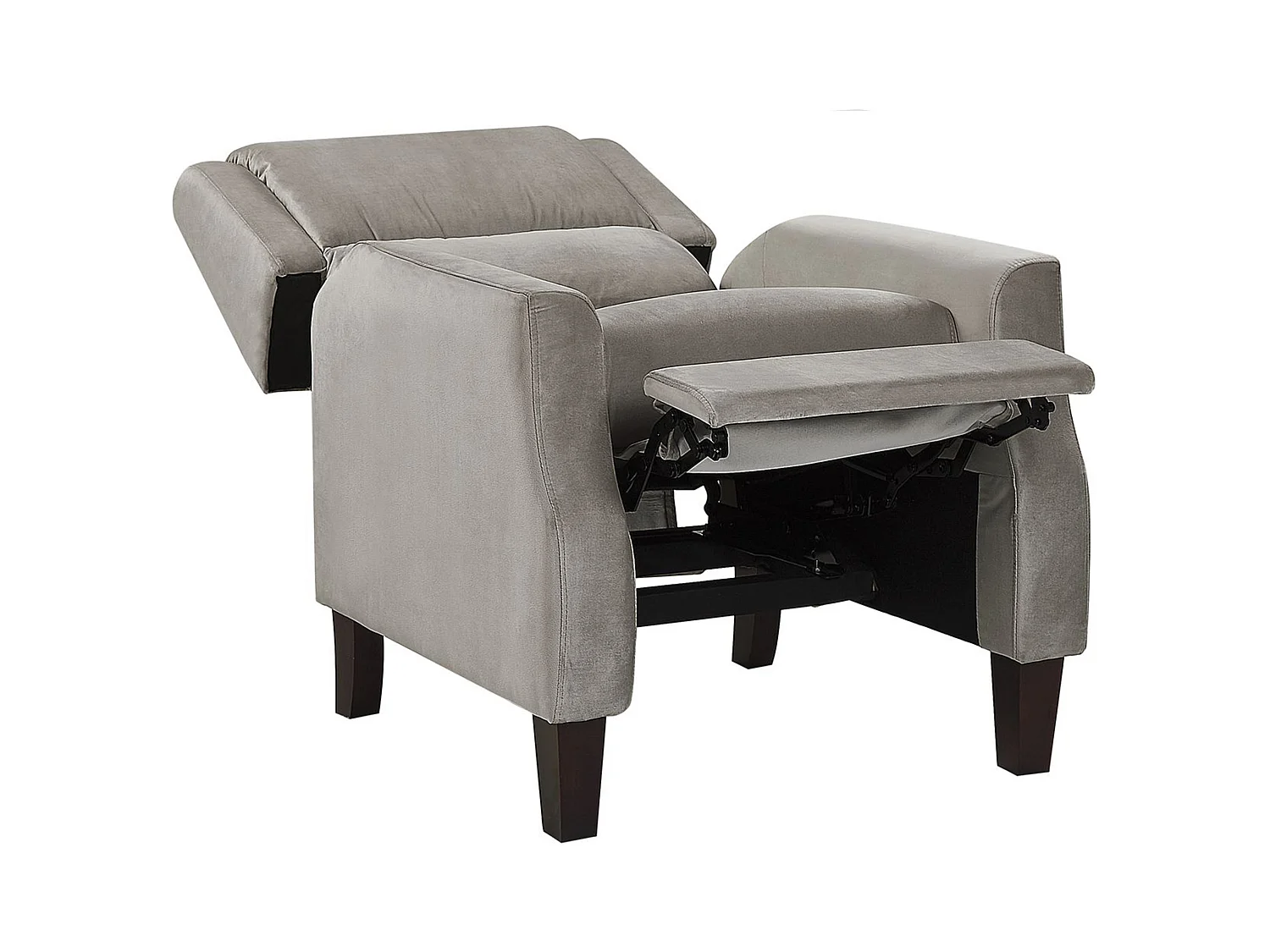 Silla reclinable EGERSUND Terciopelo Gris