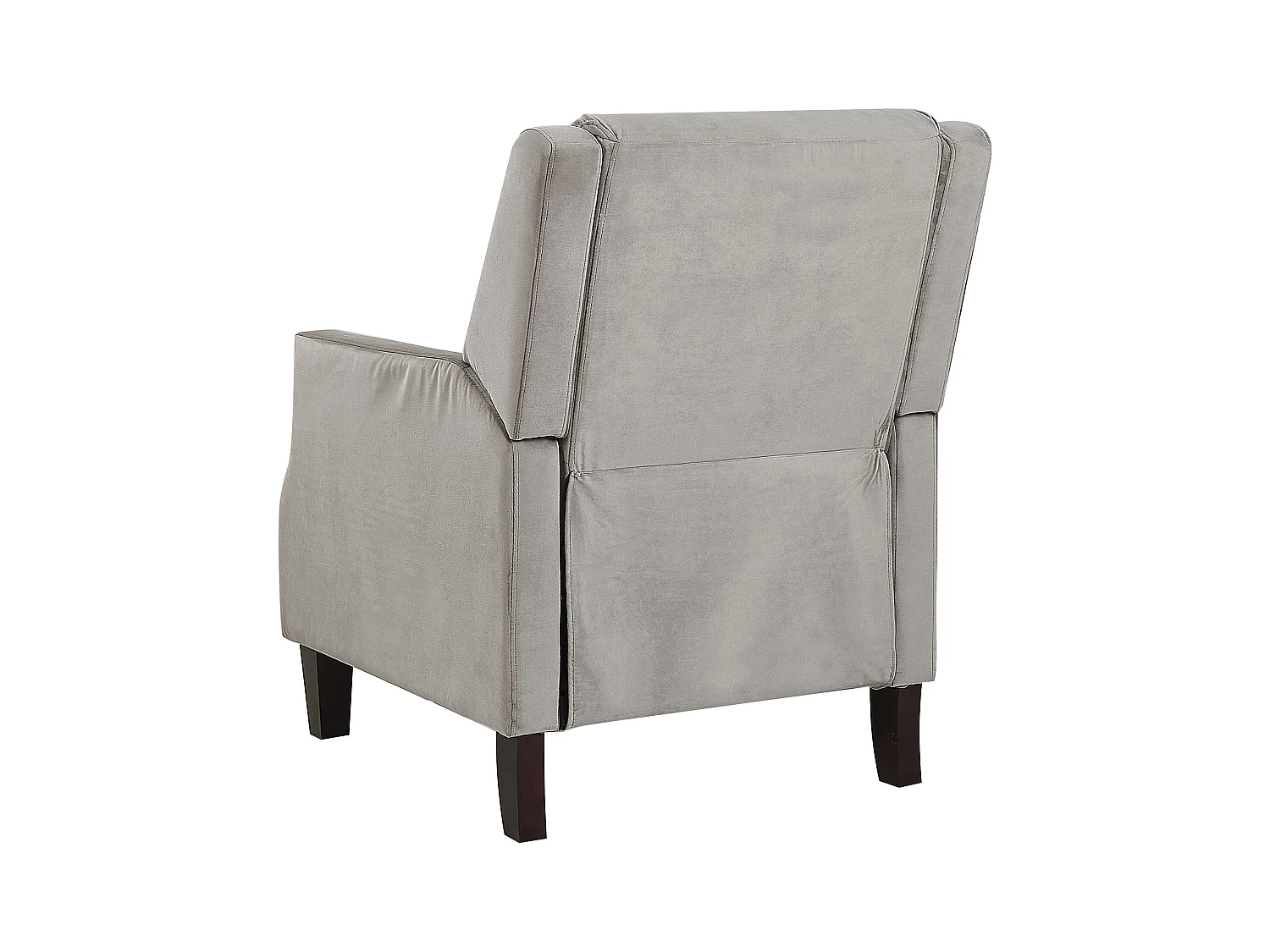 Silla reclinable EGERSUND Terciopelo Gris