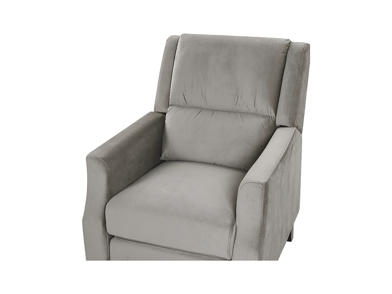 Silla reclinable EGERSUND Terciopelo Gris