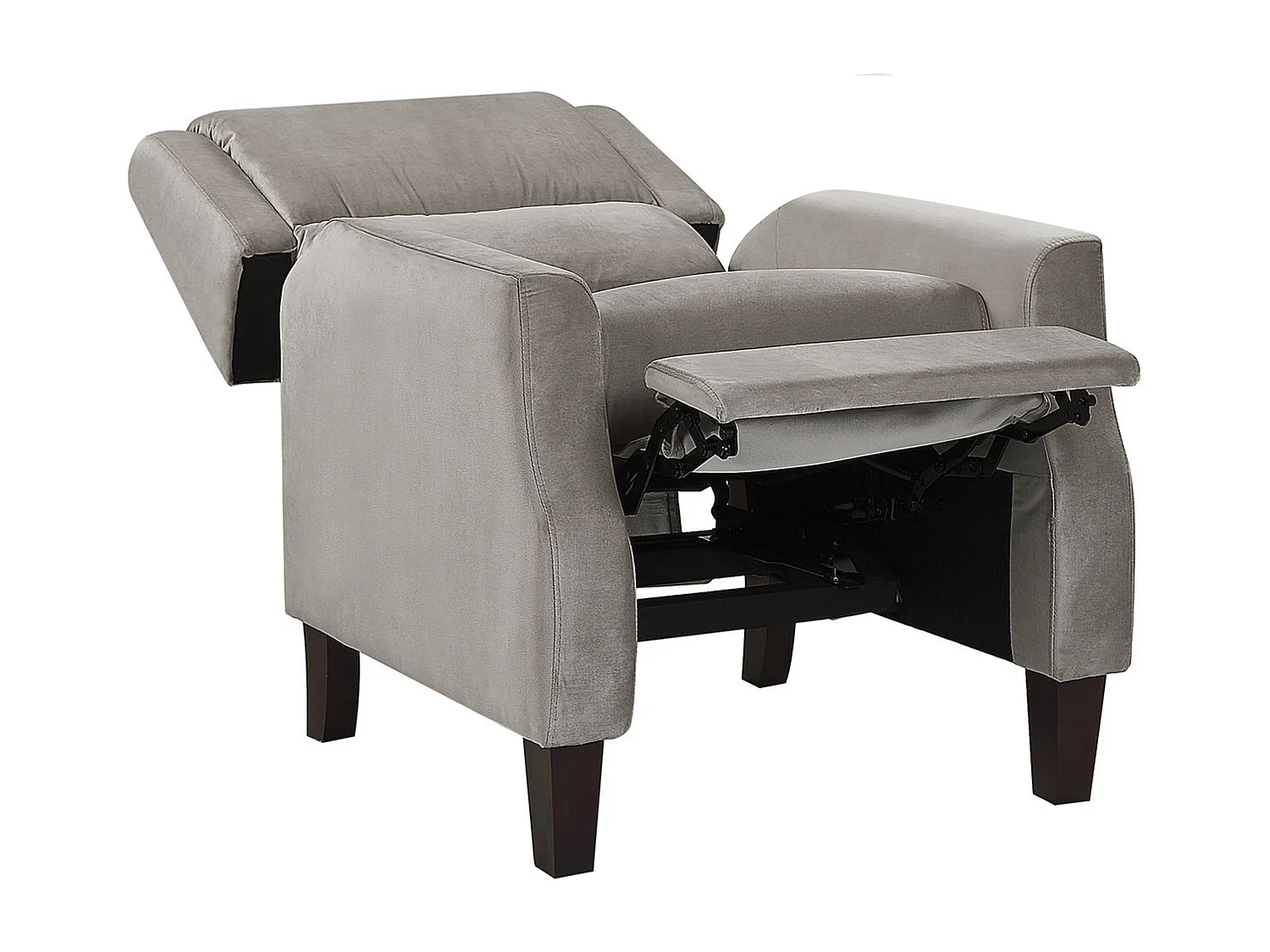Fauteuil EGERSUND Velours Gris