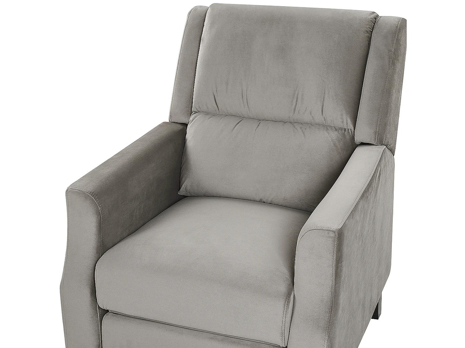 Fauteuil EGERSUND Velours Gris