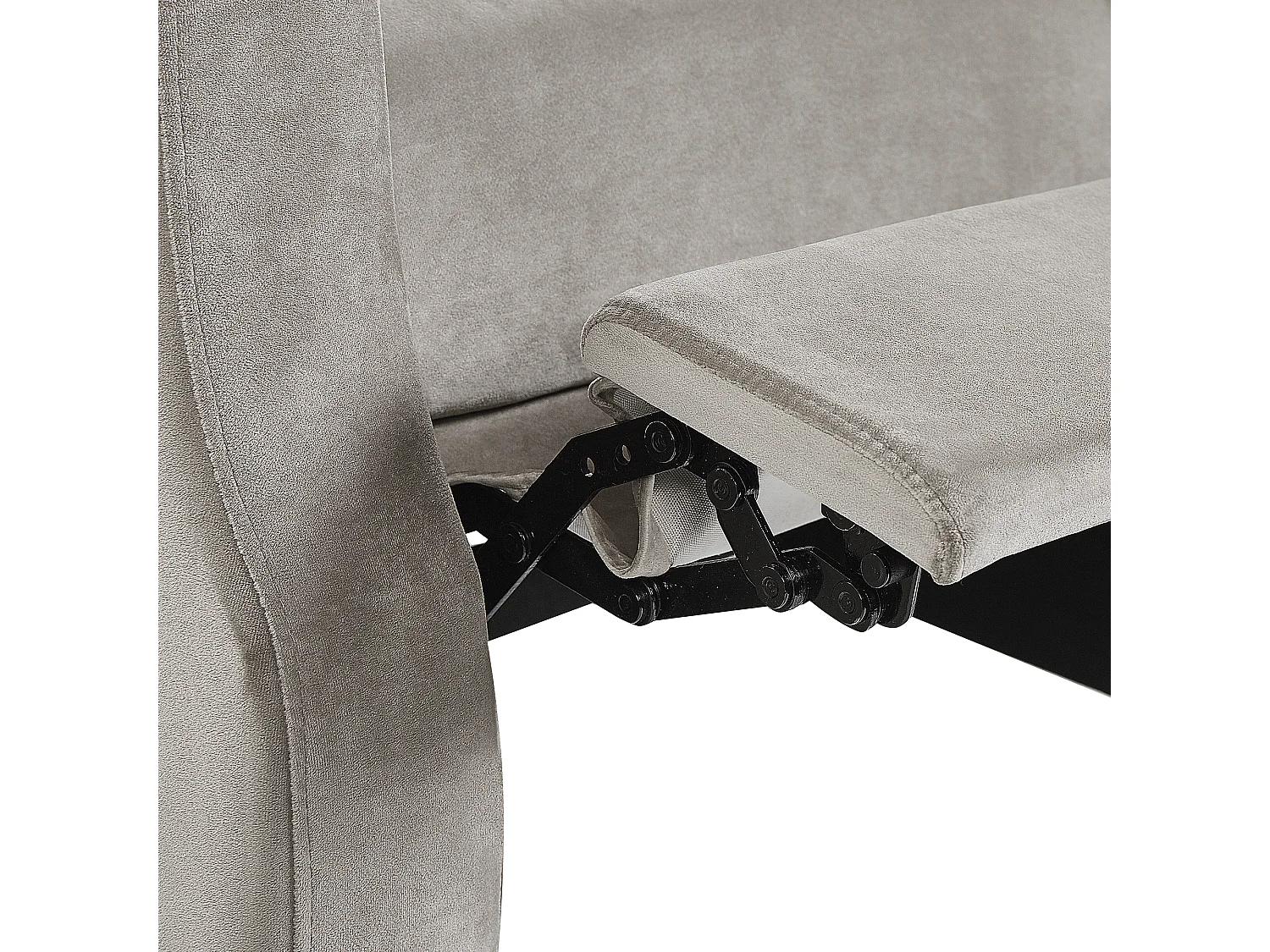 Fauteuil EGERSUND Velours Gris