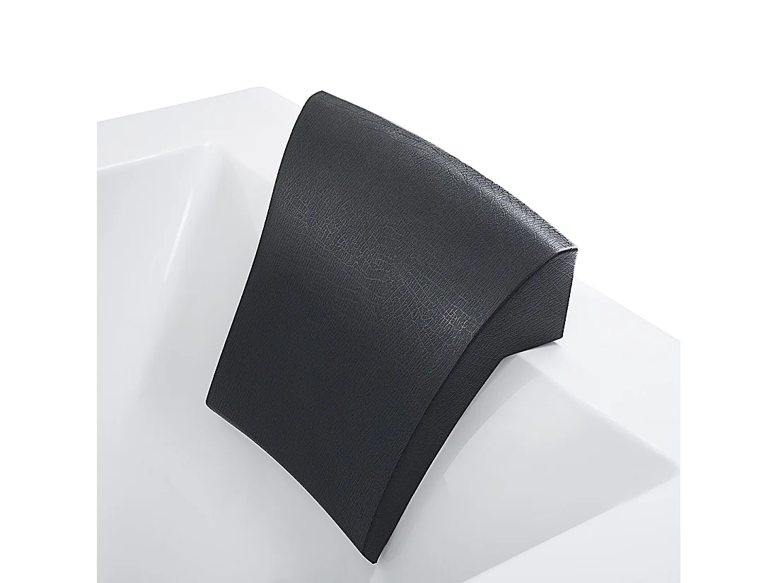 Vasca idromassaggio angolare con LED VARADERO Lato Sinistro 183 x 90 cm Bianco