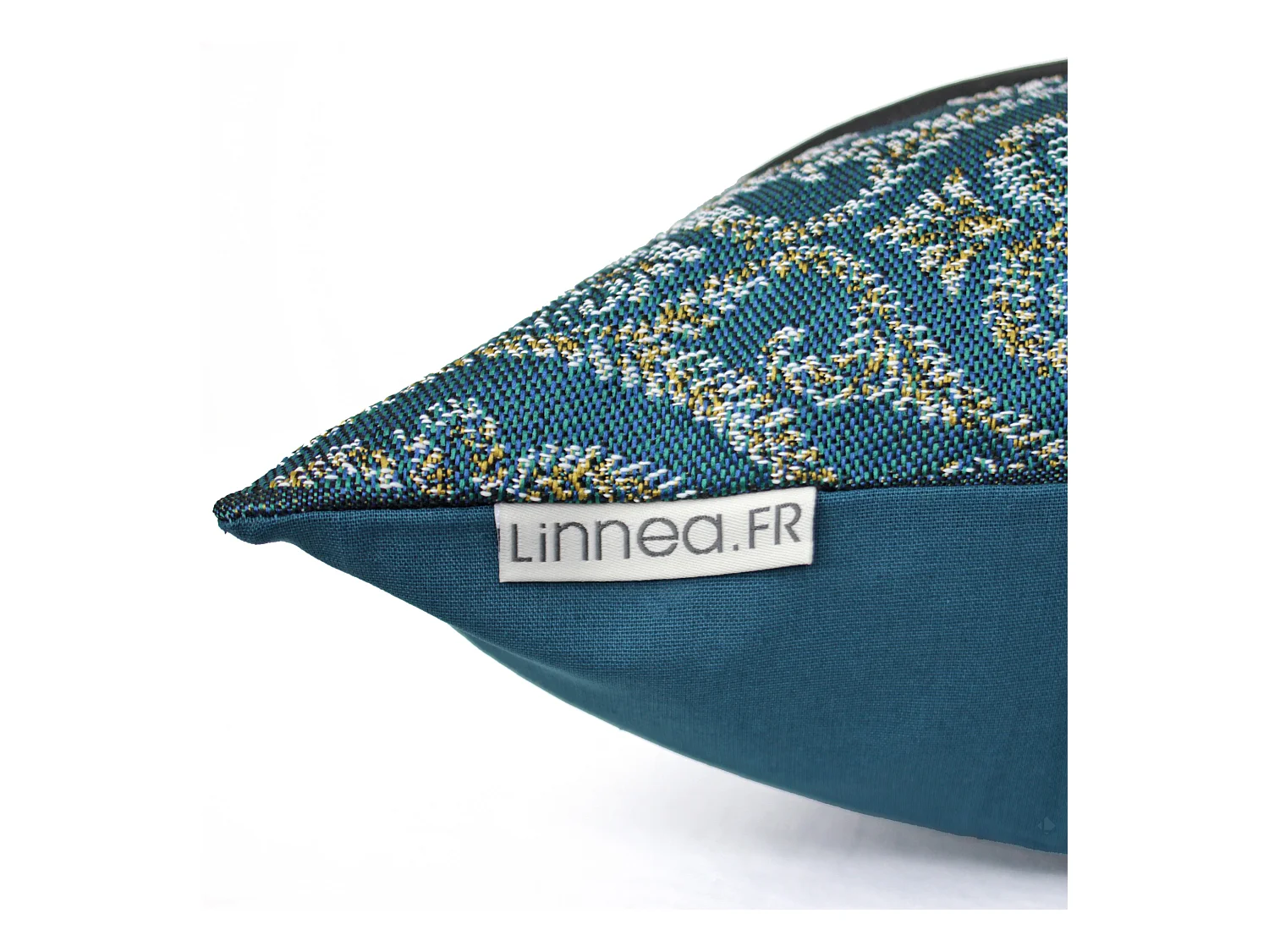 Housse de coussin 45x45 cm MARÉCHAL Vert Canard