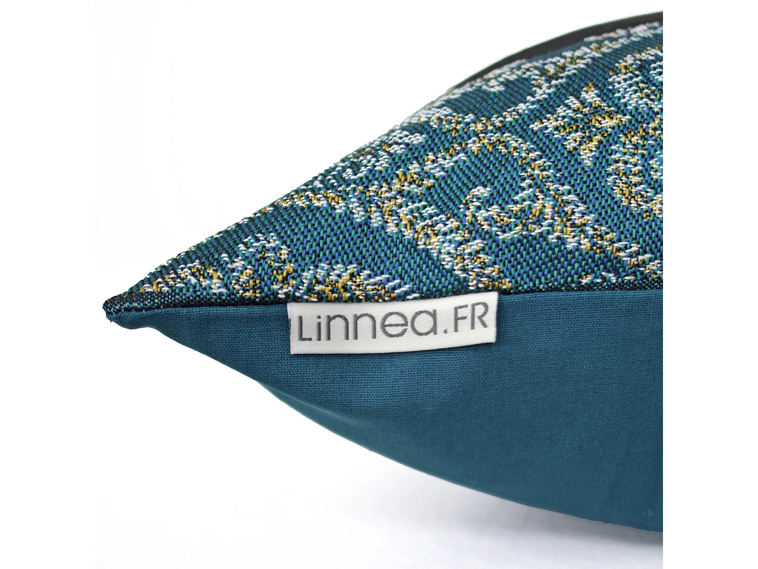 Housse de coussin 45x45 cm MARÉCHAL Vert Canard