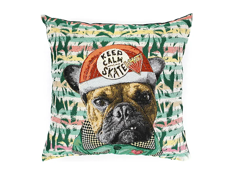 Housse de coussin 45x45 cm SKATER Vert