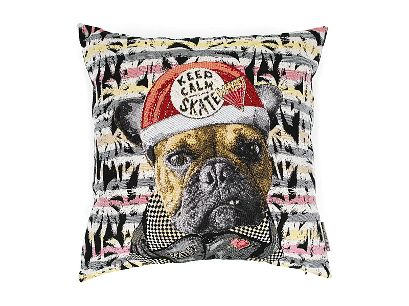 Housse de coussin 45x45 cm SKATER Noir