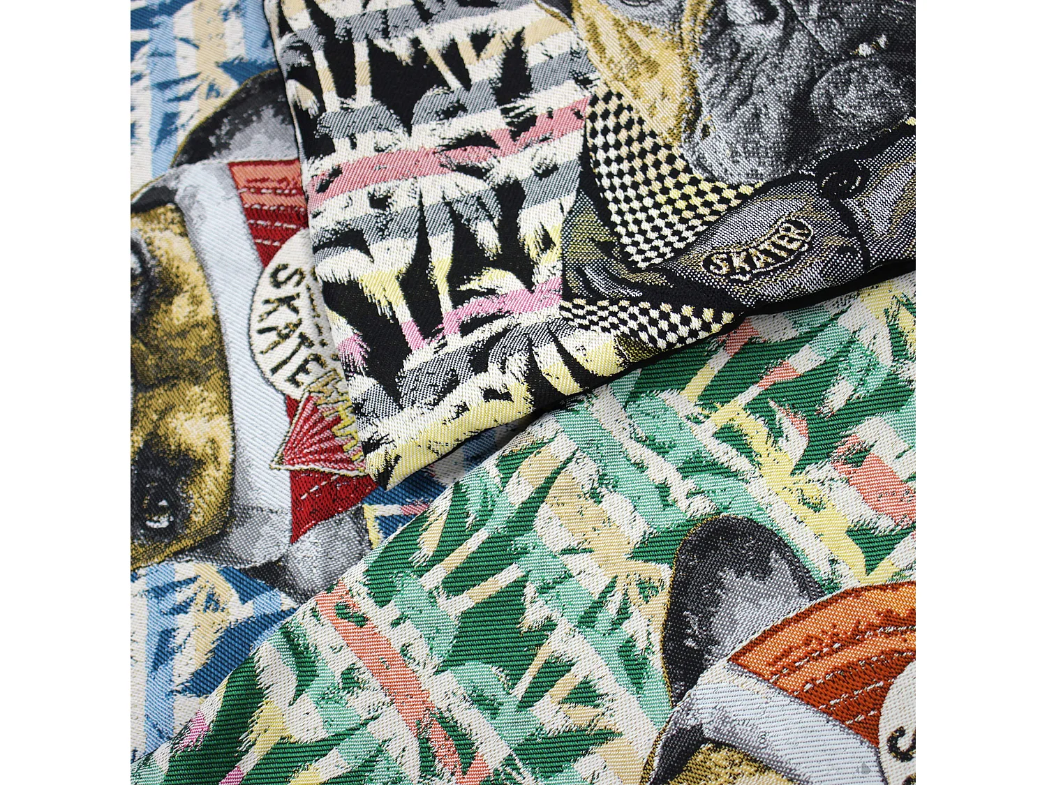 Housse de coussin 45x45 cm SKATER Noir