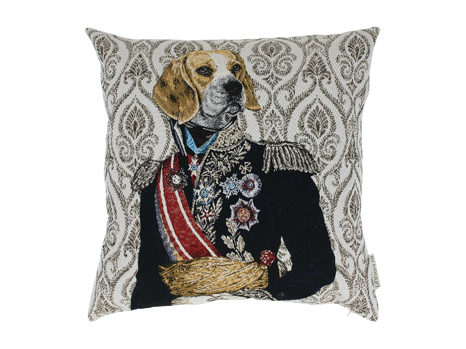 Housse de coussin 45x45 cm MARÉCHAL Beige Lin