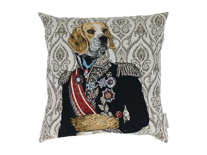 Housse de coussin 45x45 cm MARÉCHAL Beige Lin