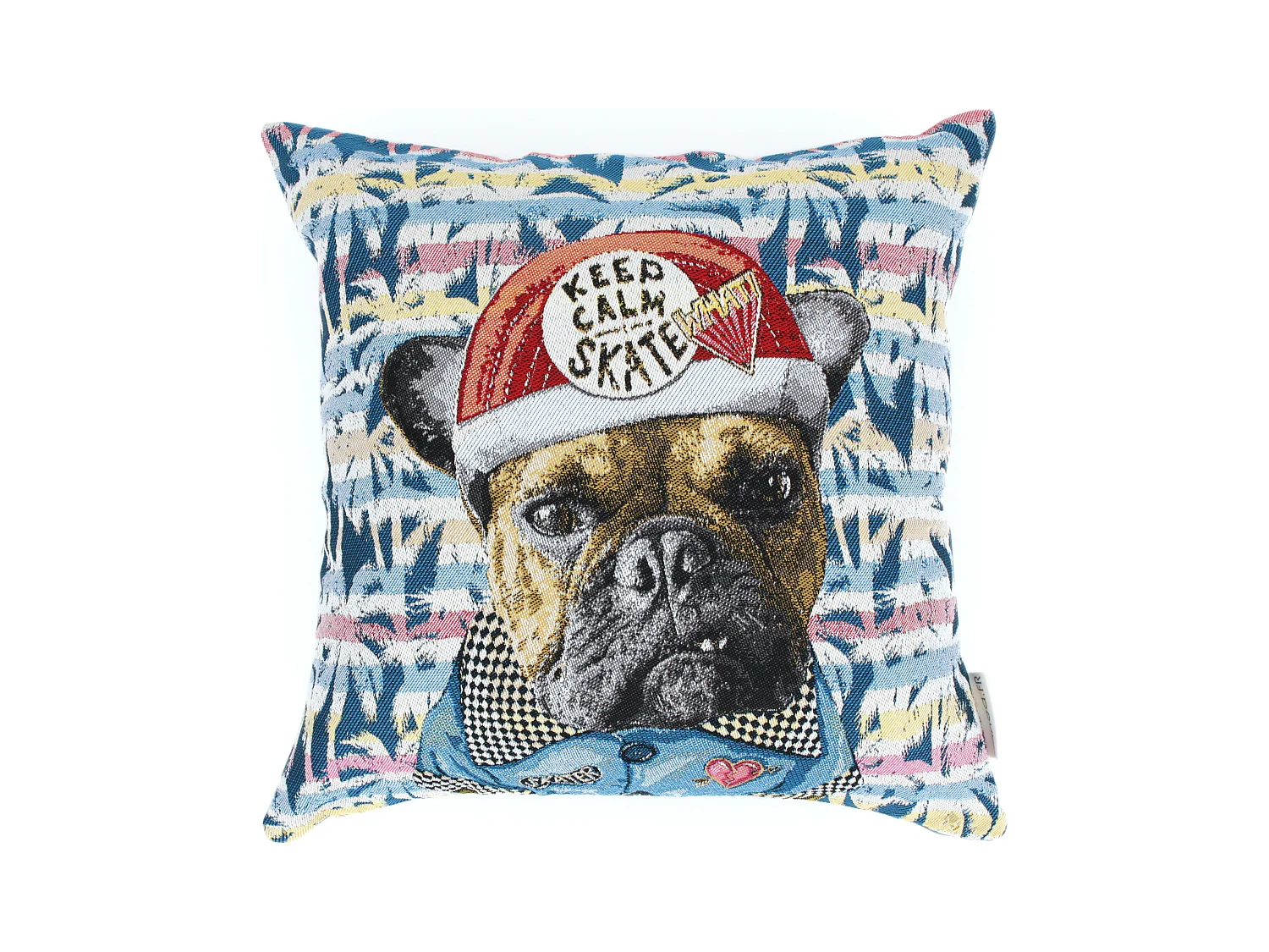 Housse de coussin 45x45 cm SKATER Bleu