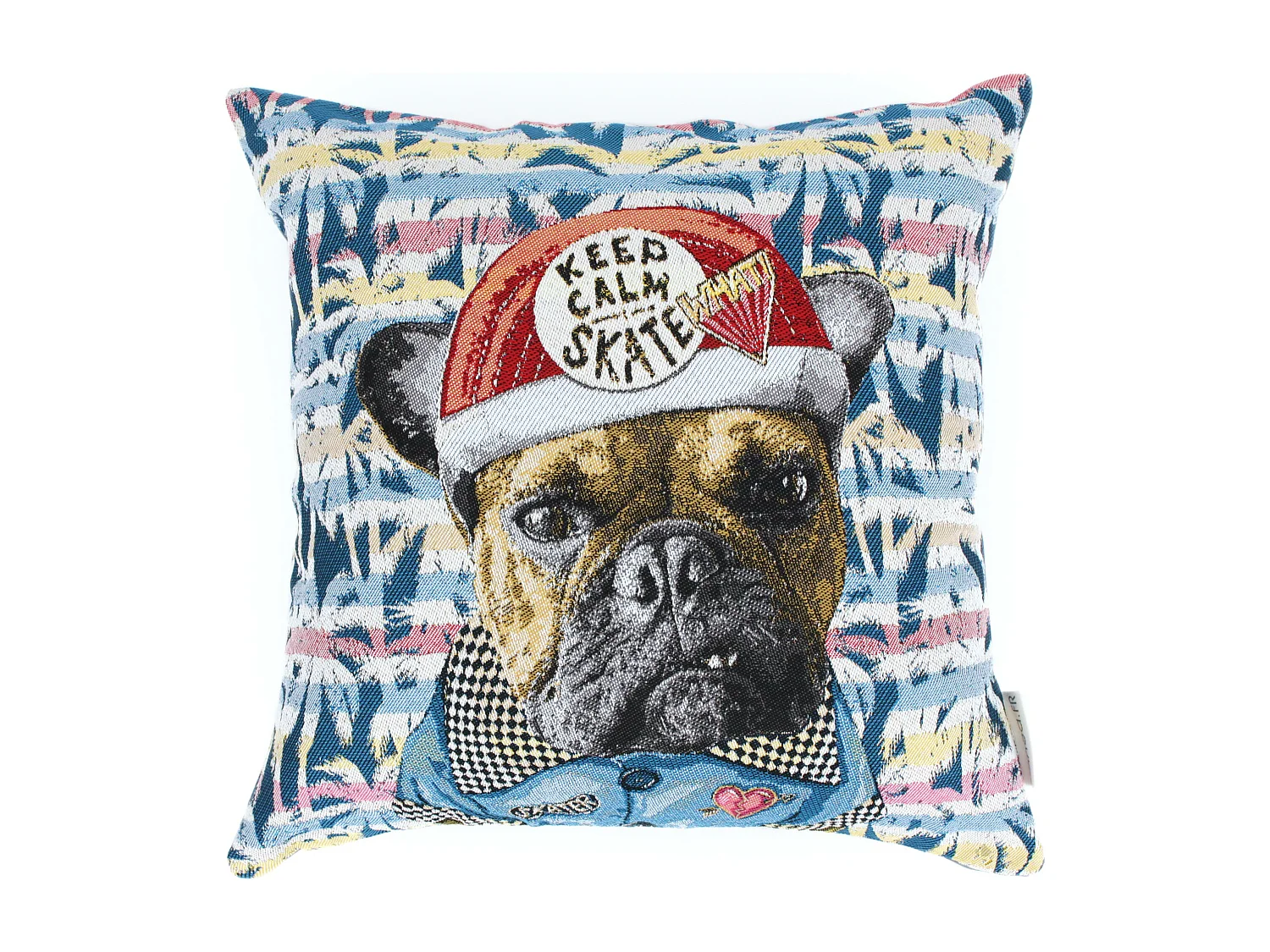 Housse de coussin 45x45 cm SKATER Bleu