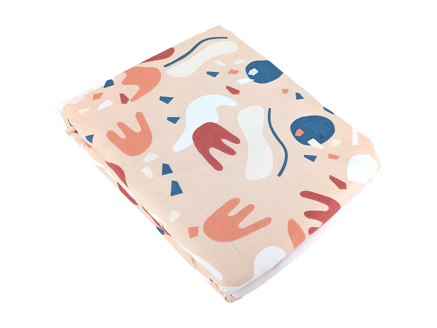 Parure de lit 260x240 cm Microfibre PLIS Orange 3 pièces