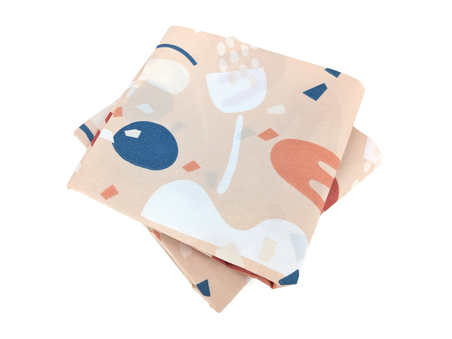 Parure de lit 240x220 cm Microfibre PLIS Orange 3 pièces