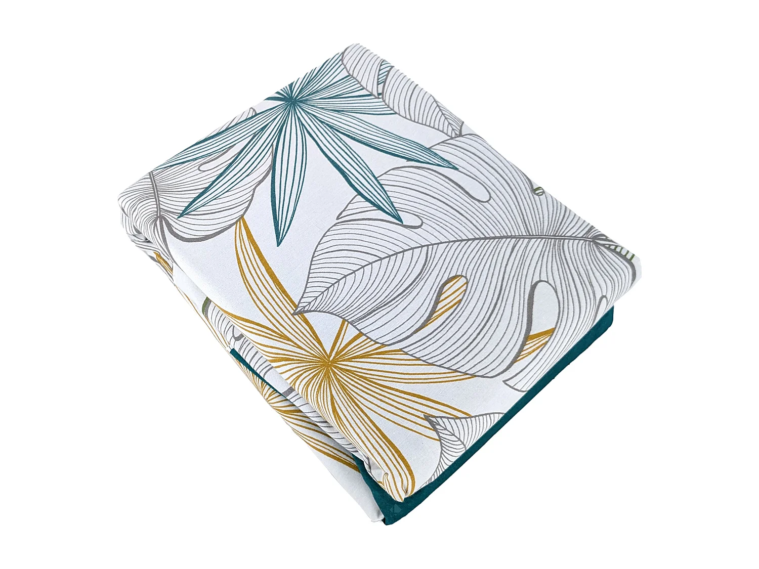 Parure de lit 260x240 cm coton Topcool SILLIE Blanc 3 pièces