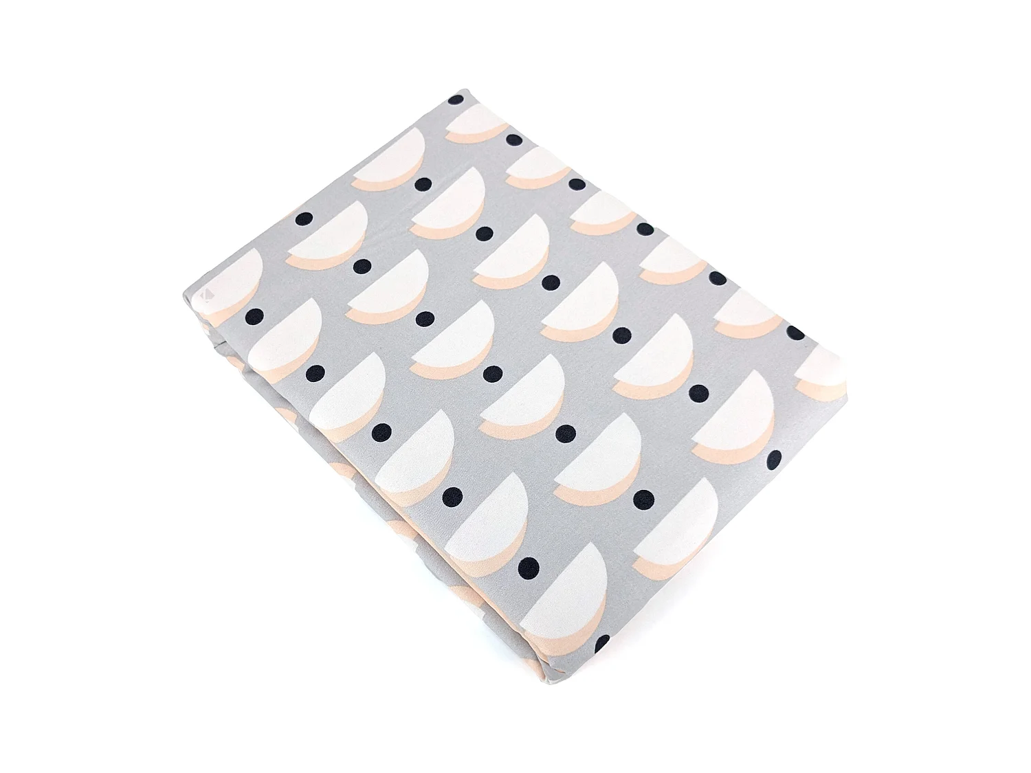 Parure de lit 260x240 cm Microfibre LOBE Gris 3 pièces